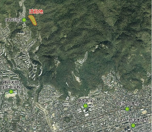 環境プランナーの森 活動地